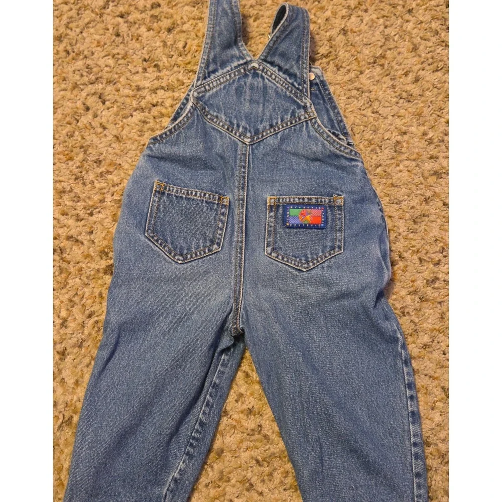 Gymboree Denim Overalls Youth Size X-Small Blue‎